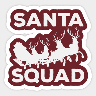 Santa Squad Sticker